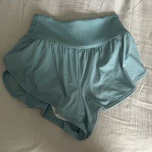 Free People: Gam Time Shorts in Eucalyptus